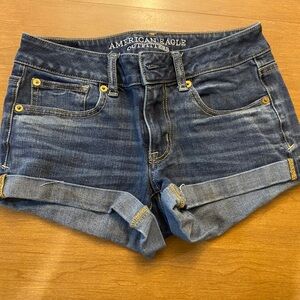 american eagle jean shorts